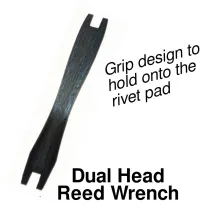 Dual reed wrench