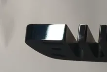 Black Comb tines are shiny